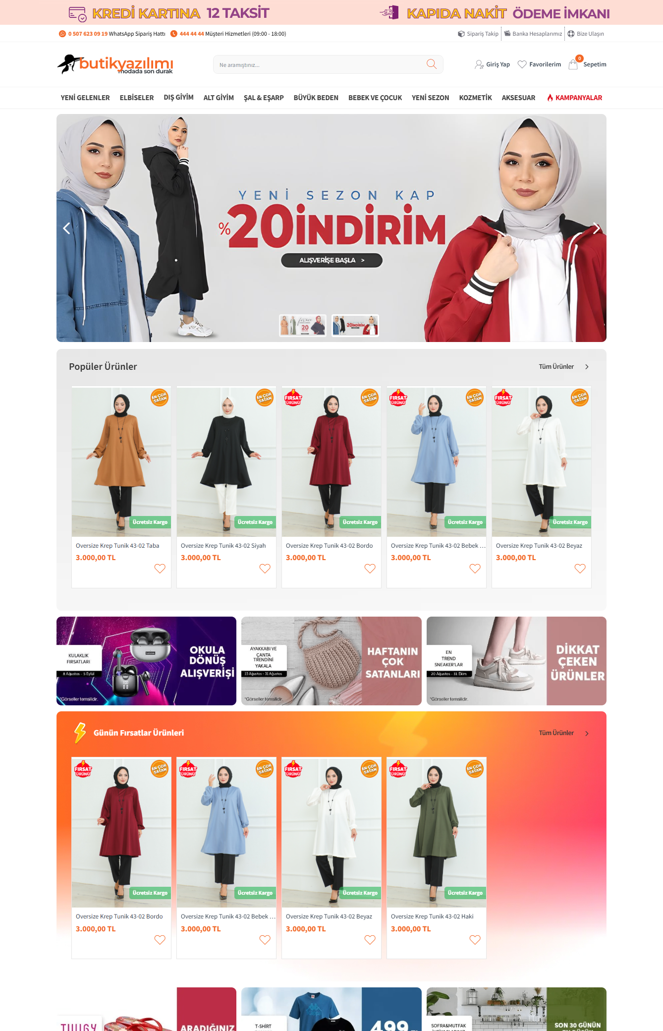 Butik & Giyim Yazılımı